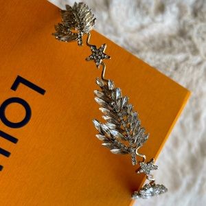 Crystal Stars and Wheat Bridal Headband